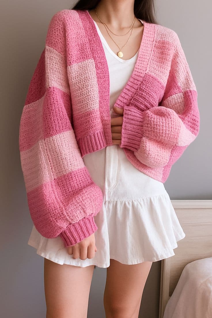 Oat cable sweater